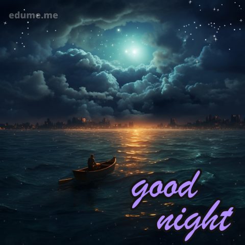 Good night whatsapp picture boat gratis