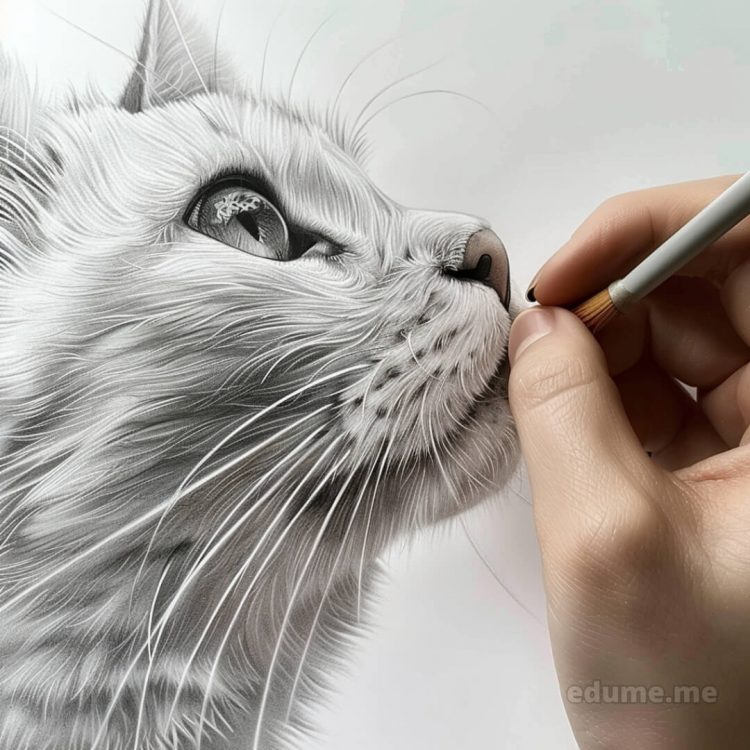 Cat images drawing picture eyes gratis