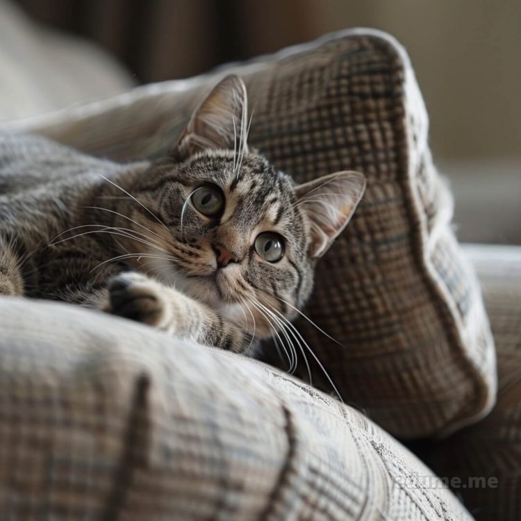 Cute cat images picture sofa gratis