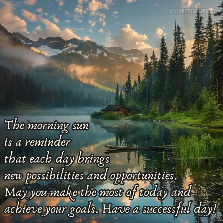 Good day quotes picture mountains gratis